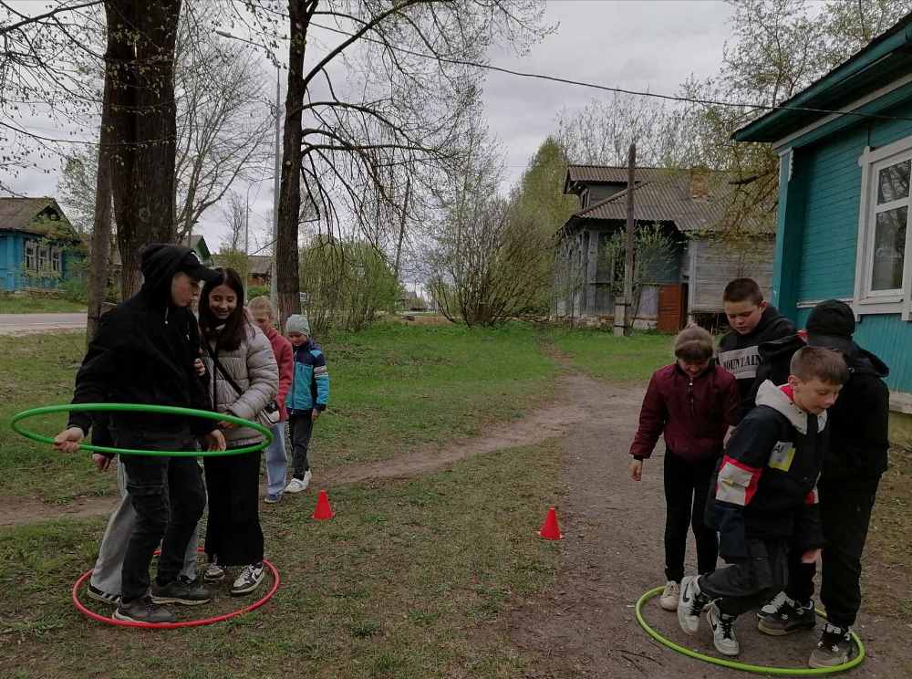 2 мая в Милюковском ДК прошла спортивно-игровая программа 